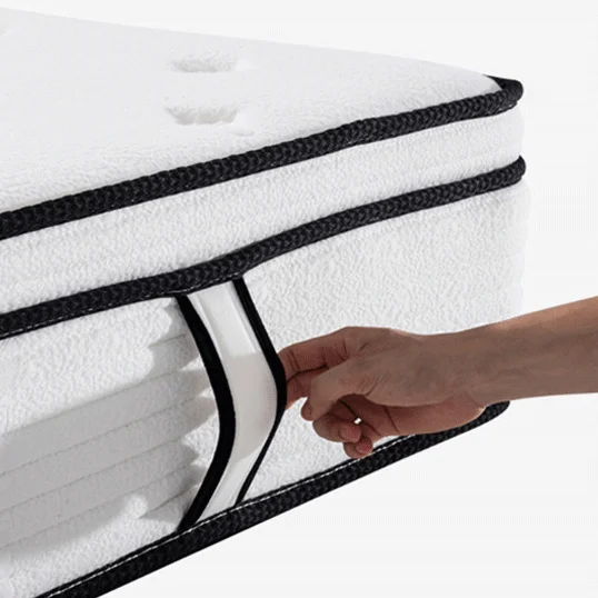 Hot sale eco-friendly durable ultra plush bed room twin topper latex mattress