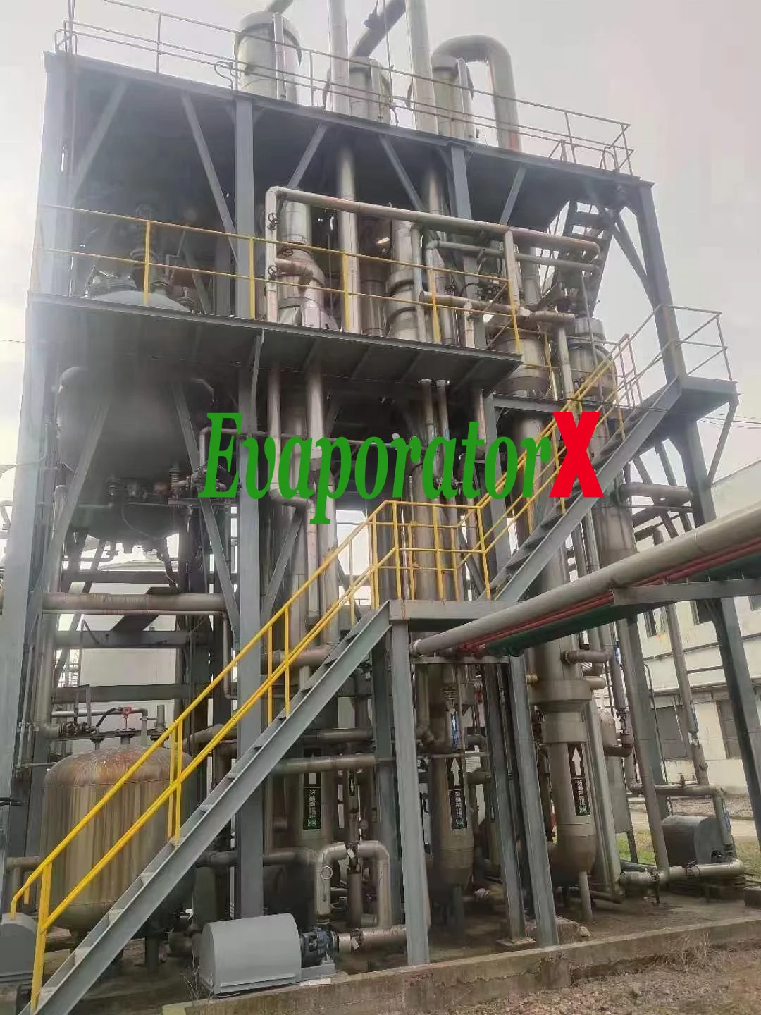 
professional landfill leachate evaporation crystallizer machine 