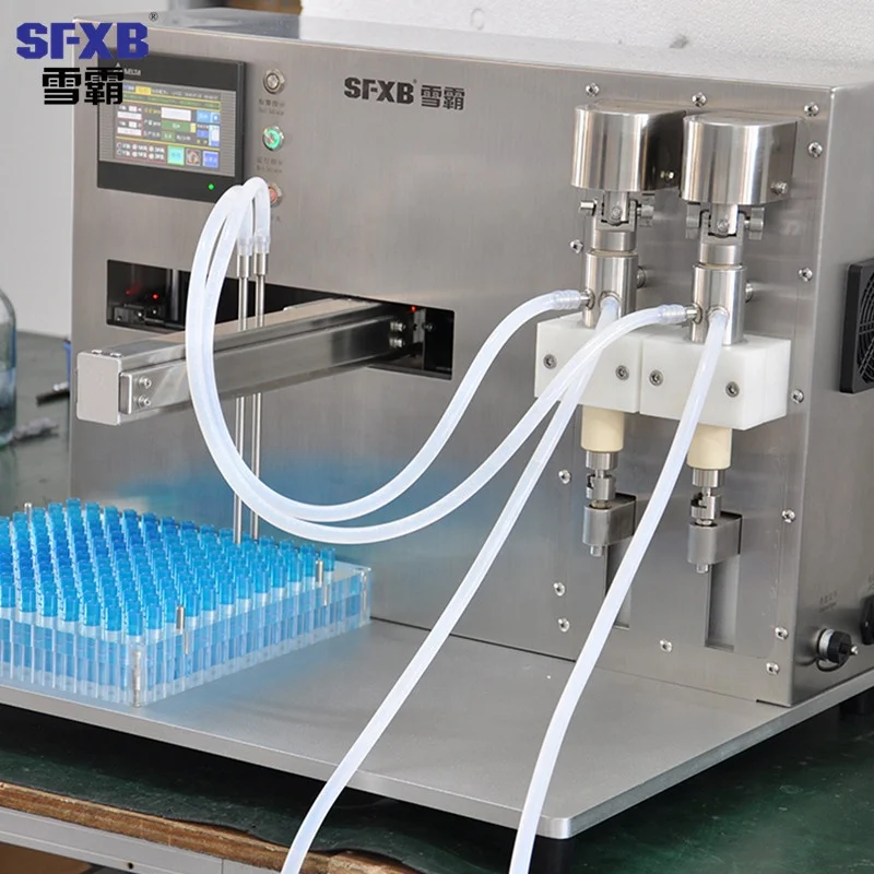 SFXB Ceramic Pump Pharmaceutical Filling Machine Pharmaceutical Filling Equipment Pharmaceutical Syrup Filling Machine