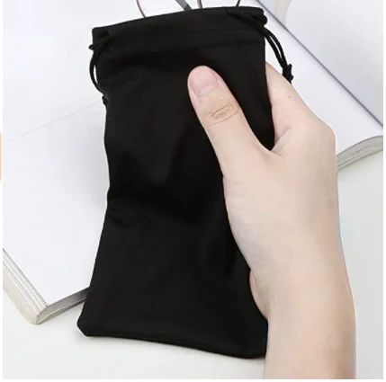 Ready Goods wholesale more color Cheaper soft drawstring custom microfiber eye glasses sunglasses bag pouch