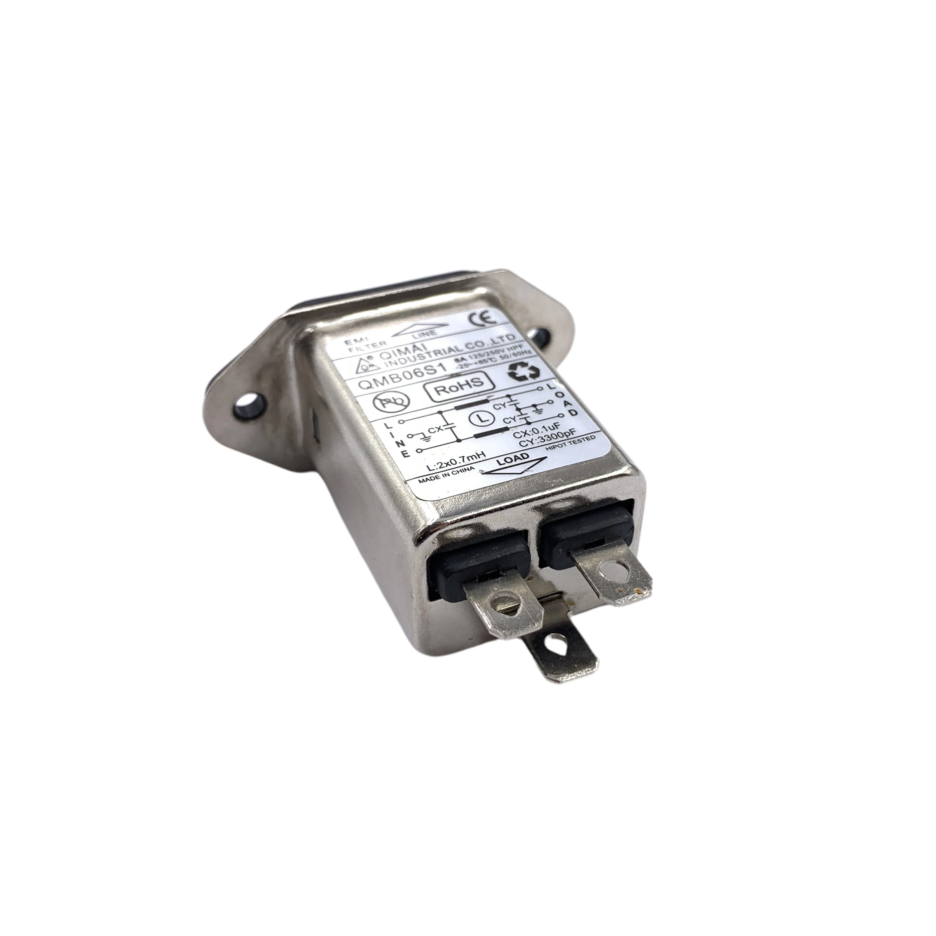 6A 125/250V EMI