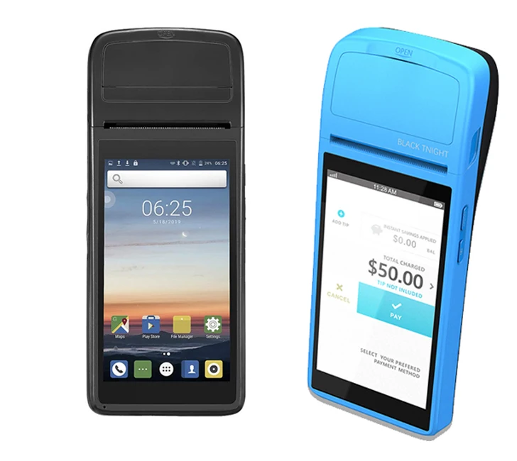 Best Pos Terminal Scan Printing Hardware Smart Punto Venta Android Machine Touch Handheld