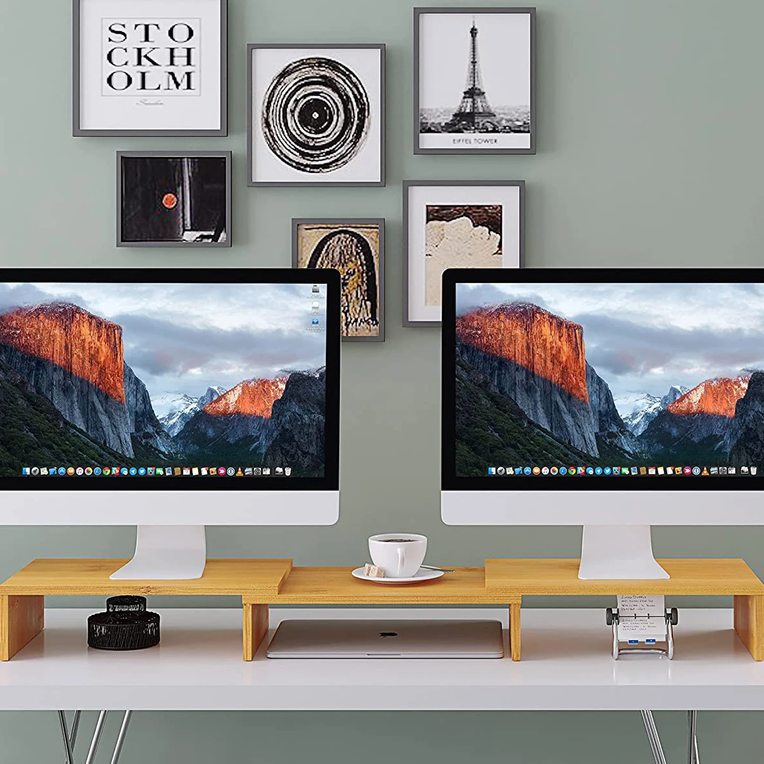 Hot sells Extendable table Computer desk gaming computer desk Bamboo study table