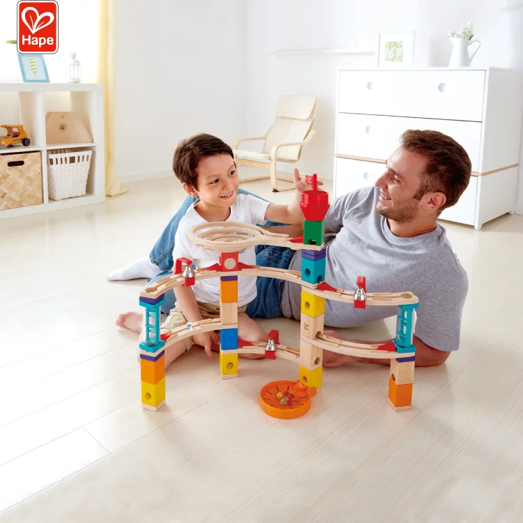 Interesting Creative Fantastic Wood Marble Runs Toy Super Set