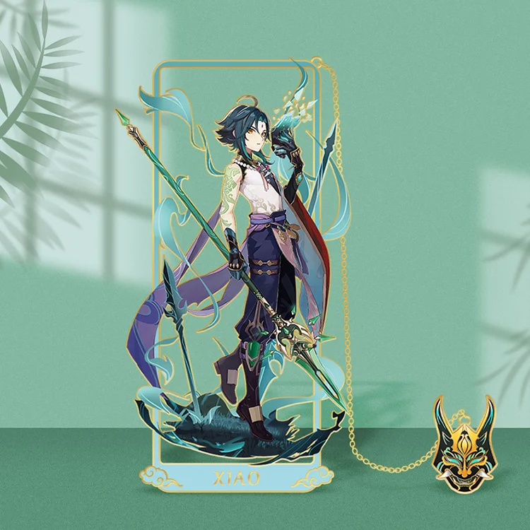 Оптовая продажа популярная Закладка для книг Genshin Impact stock милая игровая закладка подарков