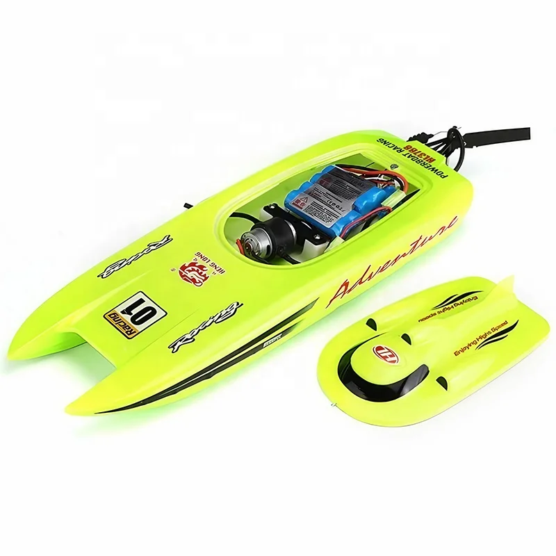 HENG LONG 3788 Electric 2.4G RTR 30KM Fast Water Cooling Twin Hull 19 Inch Remote Control RC Jet Boat Toy For Adults
