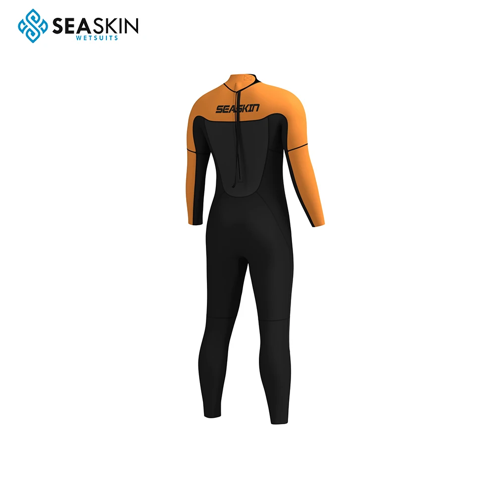 Seaskin Diving Swimming Watersports Wetsuit Jacket Long Sleeve Front Zip water sport Neoprene Wetsuit Top