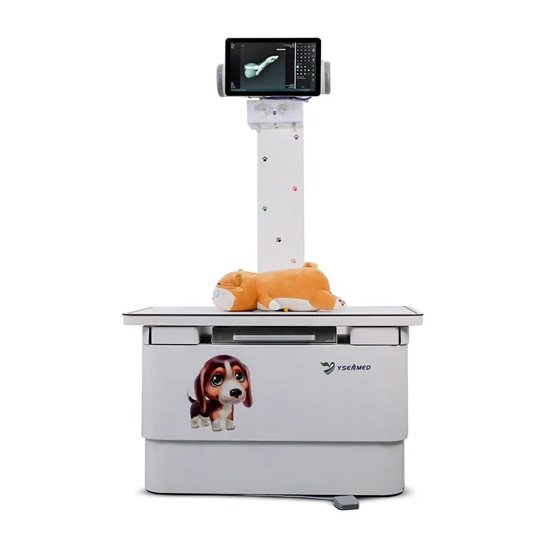Animal Portable Computed Medical Xray Equipments High Frequency Veterinary Dog DR Detector X Ray Machine Digital Vet x-Ray
