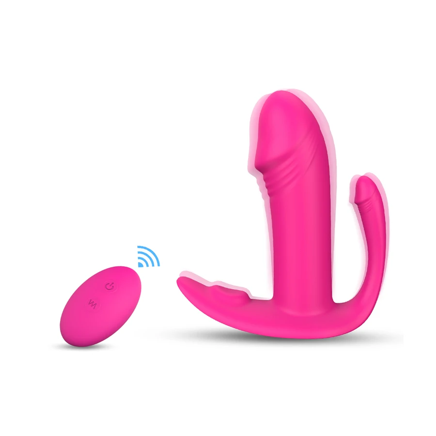 Buying in Bulk Wholesale Remote Control Wearable Dildo for Women with 10 Speed Vibration Adult Toy Store Online Factory