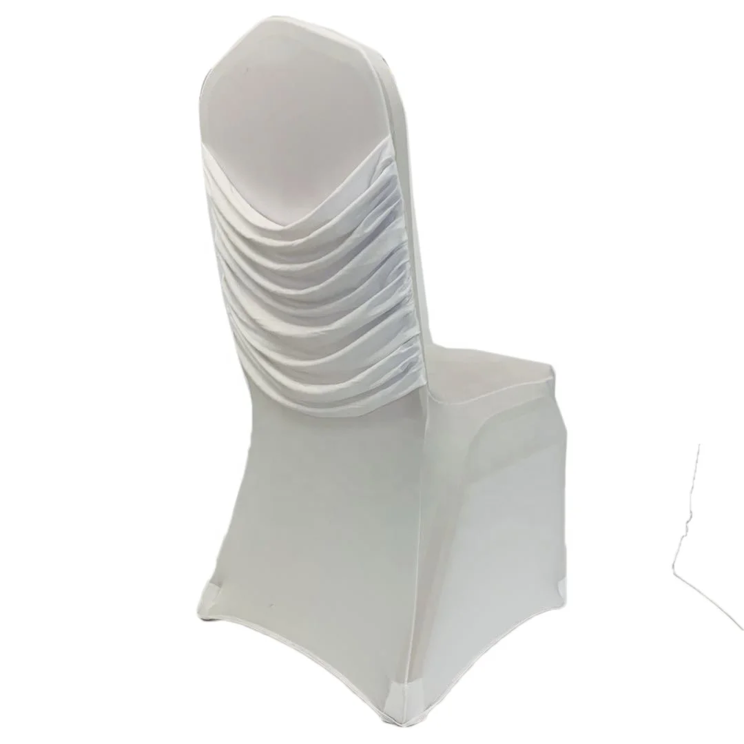 Banquet Wedding Party Dining Decoration White Spandex Universal Chair Covers