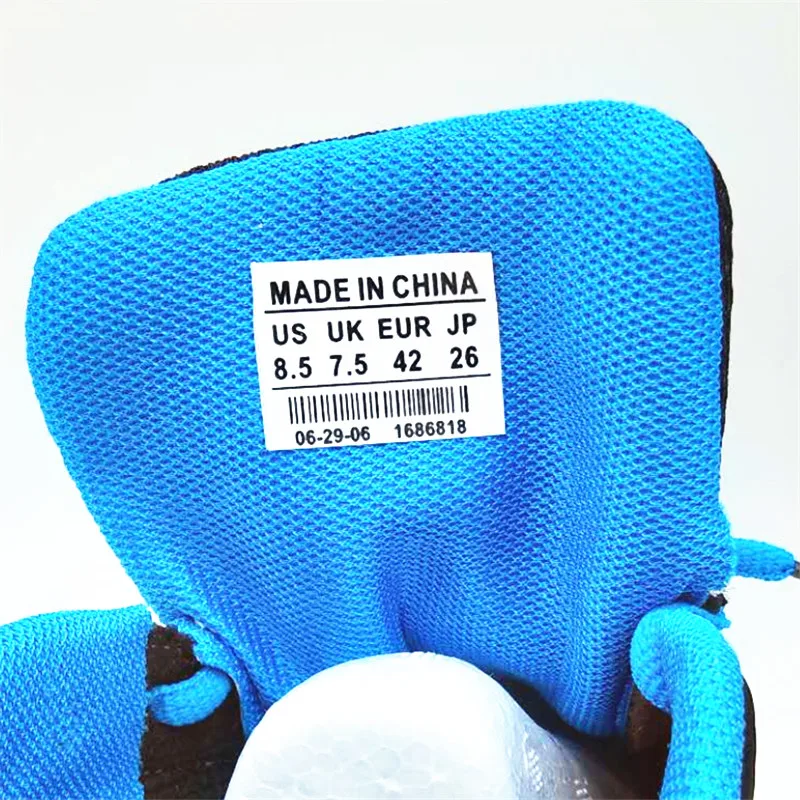 custom waterproof hot melting press Clothing Care Sport Shoe Tongue size Tpu Film adhesive Label tag for shoe