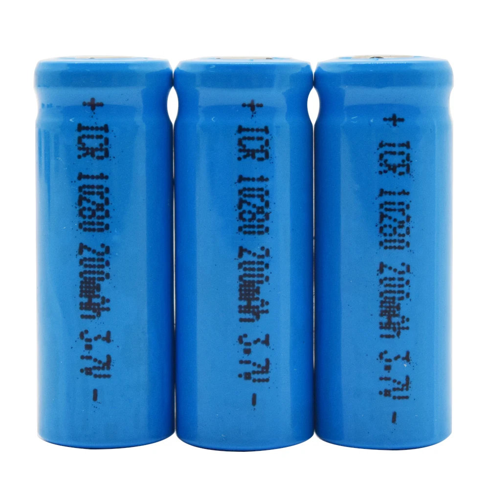 GEB  lithium ion battery cell 3.7 v 10280 battery 200 mah Rechargeable lithium ion cylinder batteries