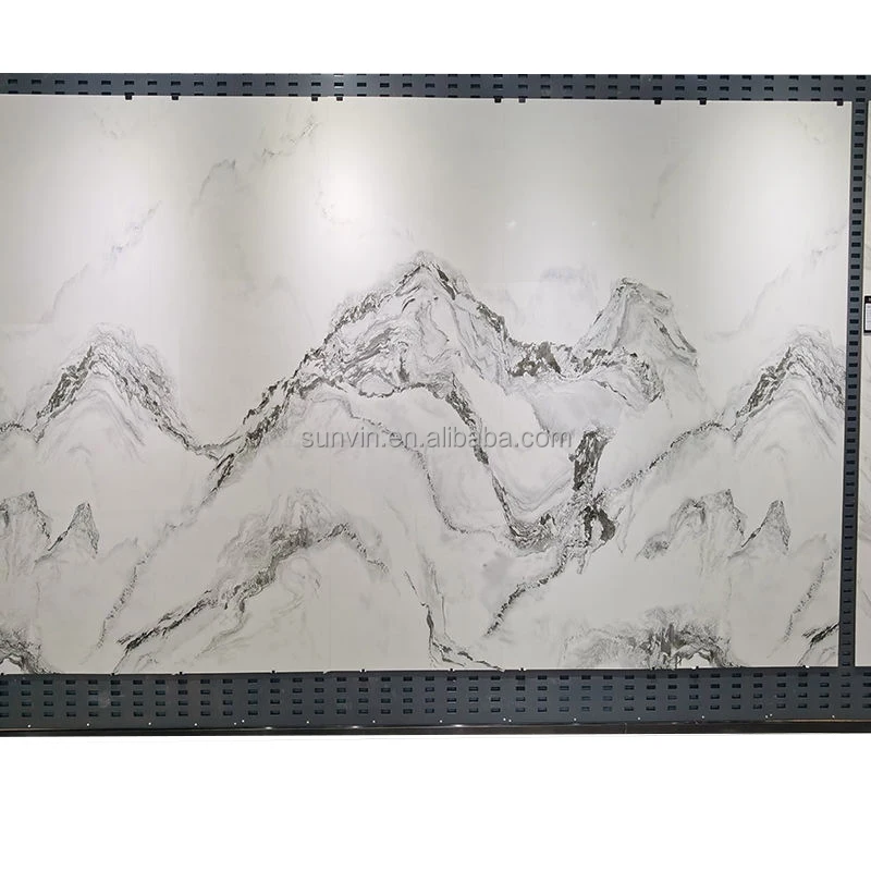 Gold Vein Sintered Stone 3200*800 Porcelain Polished Glazed Large Format Big 1200X2400 Wall Floor Rock Plate Marble Slab Tile