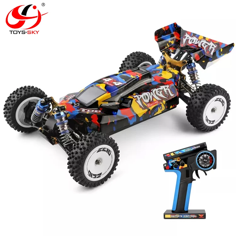 Гоночный автомобиль WLtoys 124007 75 км/ч RTR 2 4G бесщеточный полноприводный Электрический высокоскоростной внедорожник с дистанционным управлением игрушки для детей и взрослых