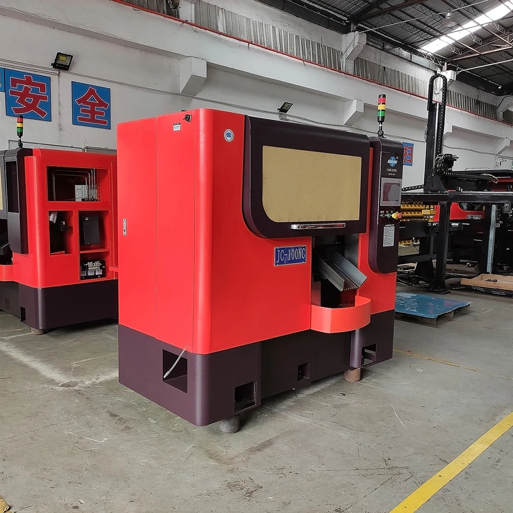 JC-130NC Fully Automatic High Speed Precision Circular Cold Saw Cutting Machinery for Super Hard Metal