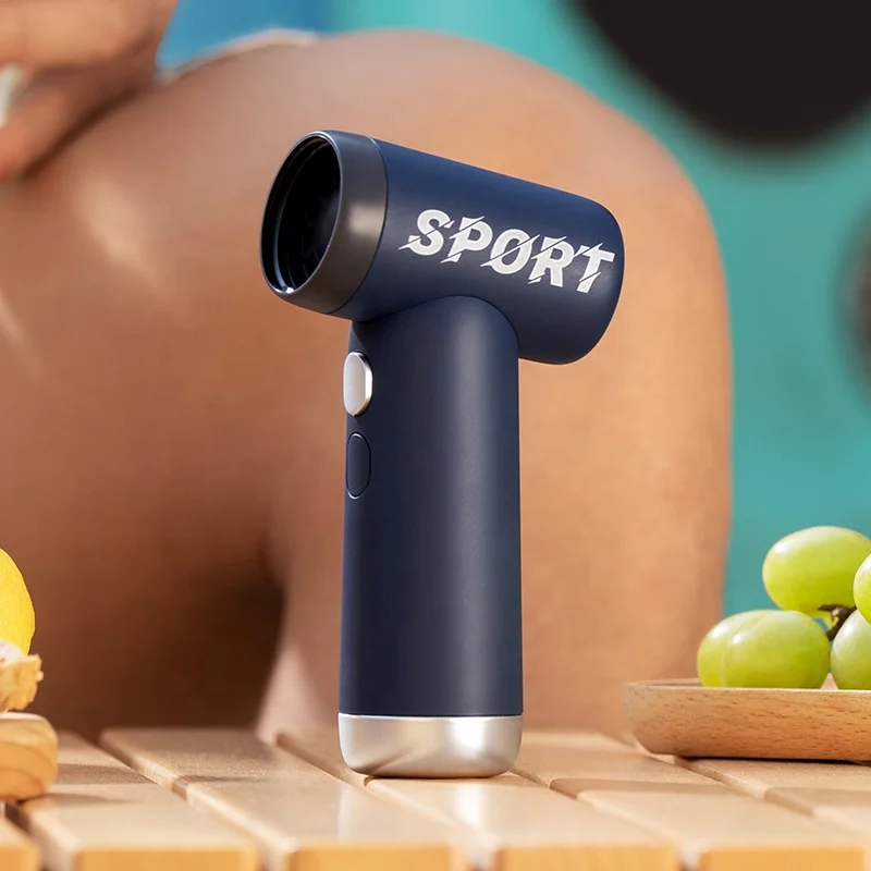 Multifunction High Speed Turbo Mini Handheld Fan Strong Power Air Cooling Pets Hair Dryer Blow Dust Removal Fan Portable Fan