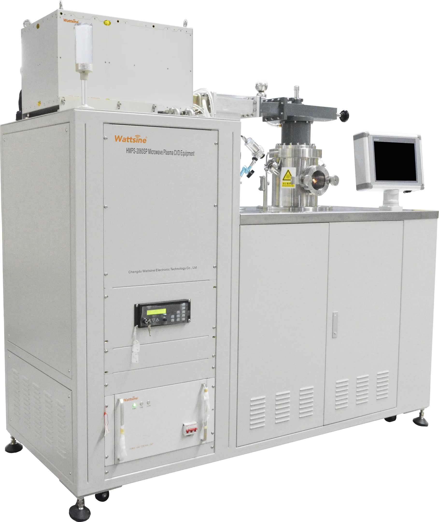 HMPS-2060SP 2450 МГц 6Kw mpcvd машина для CVD шарошка Звездочка для роста лаборатория машина