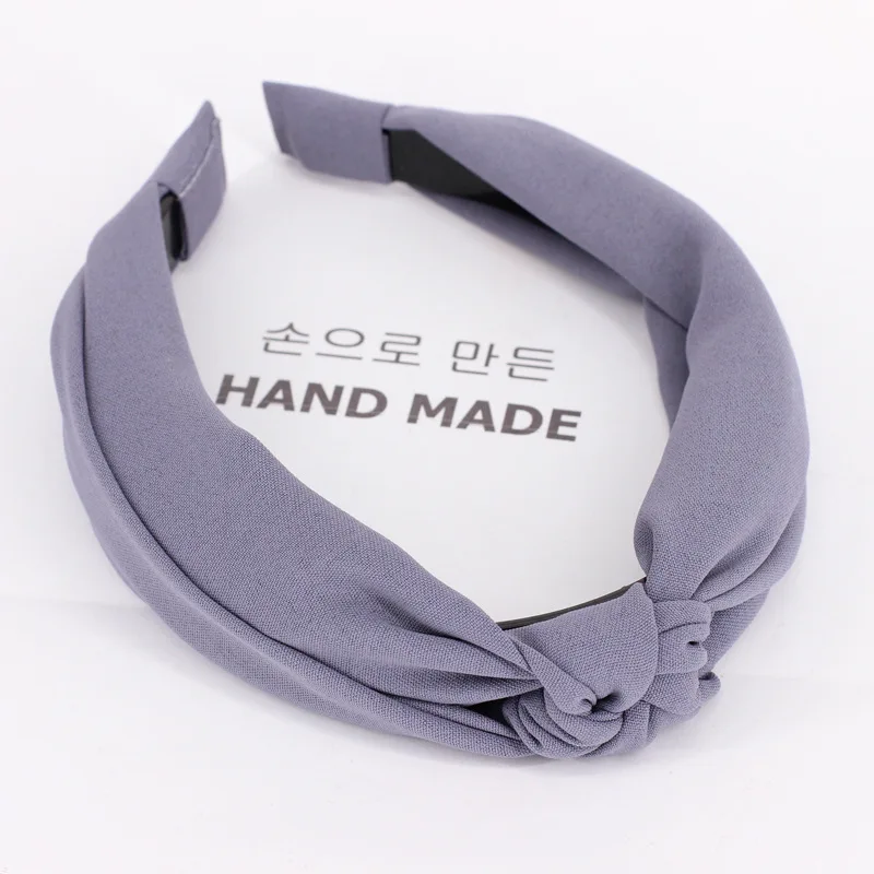  High Quality Women Hair Accessories Fashion Headband Knot New Design Forehead Band