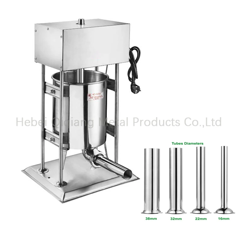 Electric 12L Sausage Stuffer Machine Commerical Sausage Making Machine (QH-E12L+)