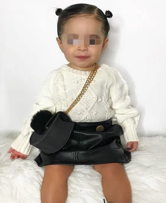 CJS3060 2020 Новое Детское платье в цветочек для маленьких девочек; Зимняя одежда для девочек; 2 предмета; Детская одежда для сна с длинным рукавом, с принтом в виде героев мультфильма «свитера кожаный комплект с юбкой и футболкой комплект одежды Возраст 