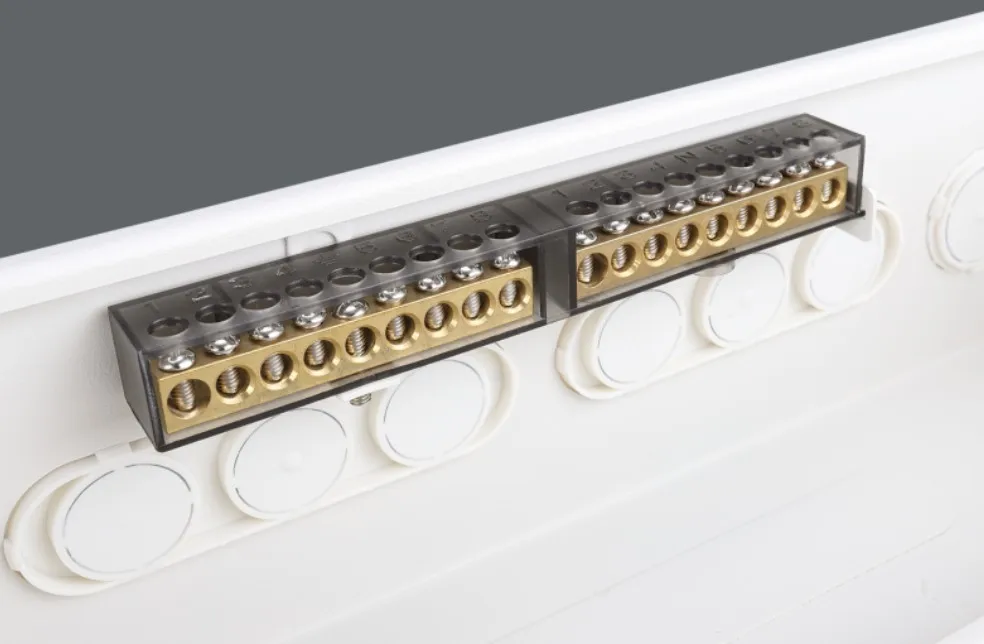 BAILI A4L 32-сторонняя Поверхностная Монтажная металлическая основа световой индикатор крышка MCB коробка защита питания распределительная коробка