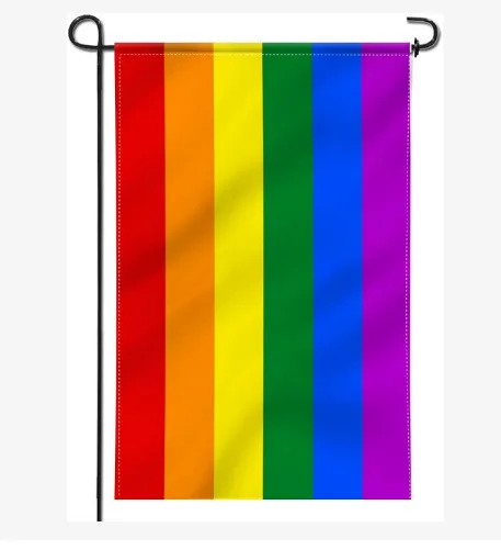 Custom Black Iron Wholesale Yard Garden Flags Pole  Steel Pole with Anti-Wind Clip