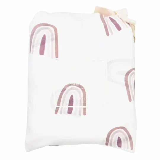 Bamboo Cotton Kids Bed Sheets Wholesale Baby Fitted Sheet Breathable Baby Crib Sheet