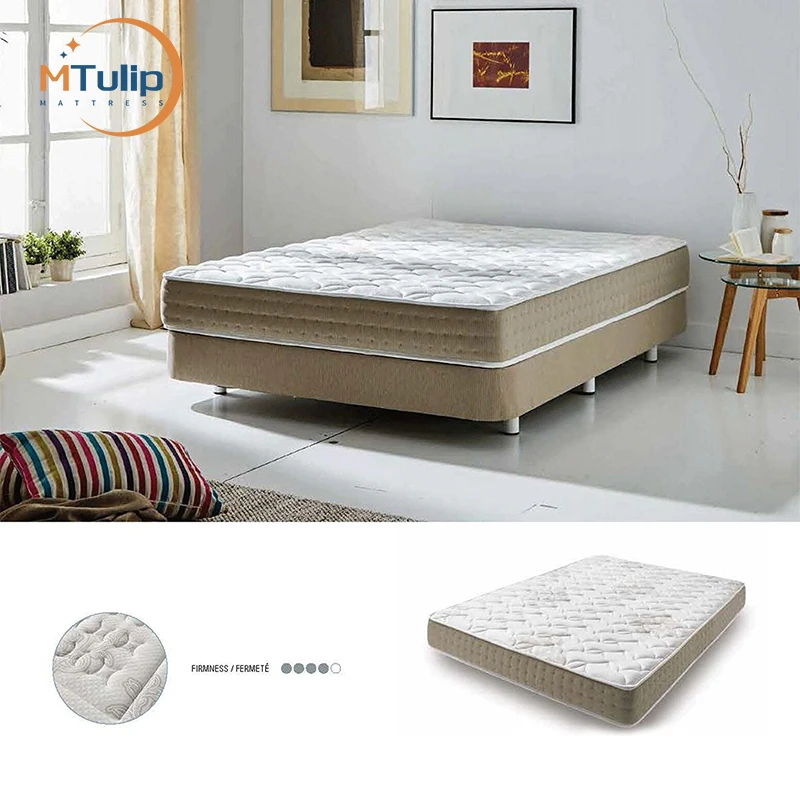 Hotel Set of king Queen Single Double Size Pillow Top Cheaper Mattress Sponge Spring Pocket