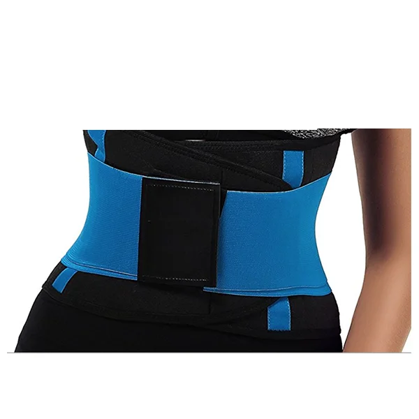 Adjustable sweat neoprene slim waist trimmer belt
