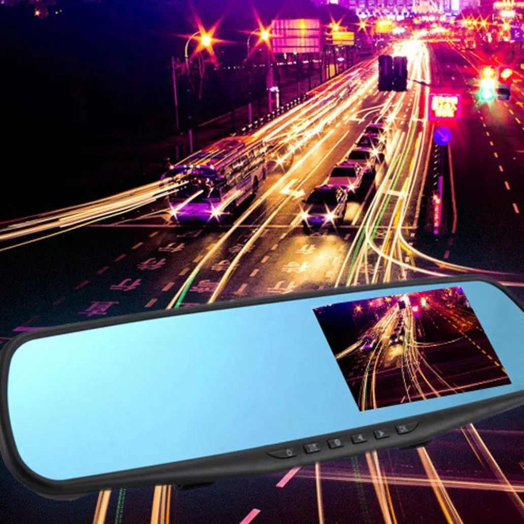 7 inch full 1080p hd 3G rearview mirror gps android 5.0 blue tooth dash camera