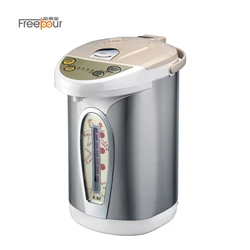 6L Large Capacity Stainless Steel Tea Coffee Vacuum Kettle Electric Air Pots Thermo Pot 220V