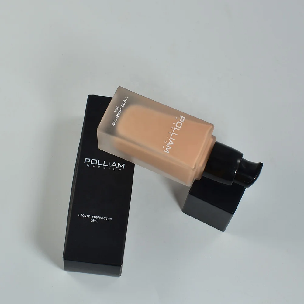 Wholesale POLLIAM Vegan Liquid Foundation Matte Foundation Makeup Private Label Foundation Makeup