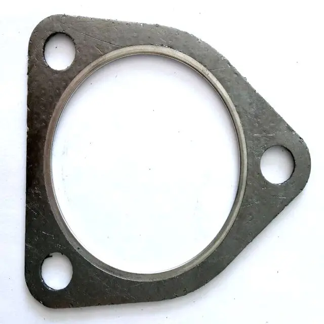 2-Bolt 2.5inch 62mm Exhaust Flange Gasket Turbo Manifold Header Down/Dump Pipe Flange Gasket