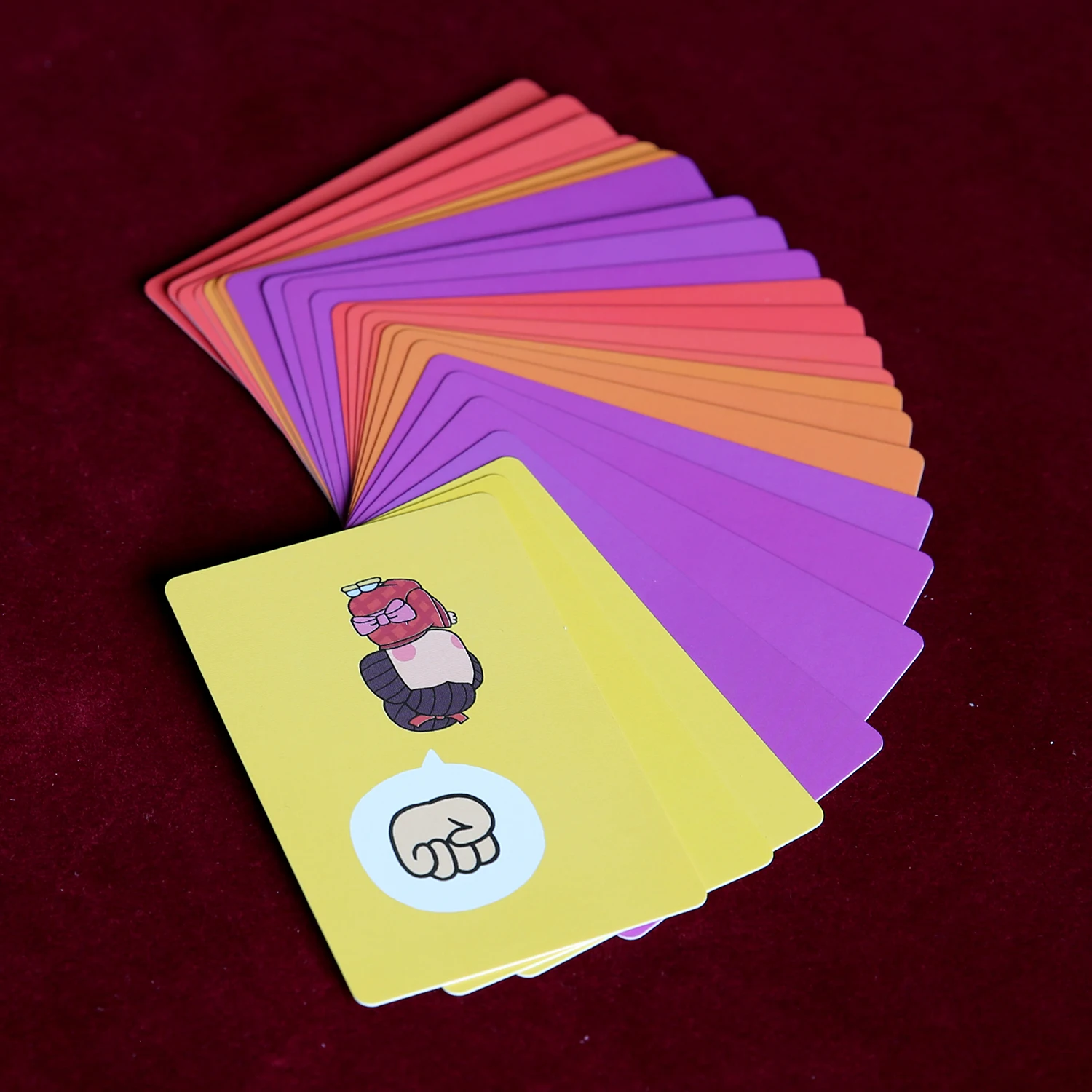 Japanese monster kids game educational cards baby game playing cards toys