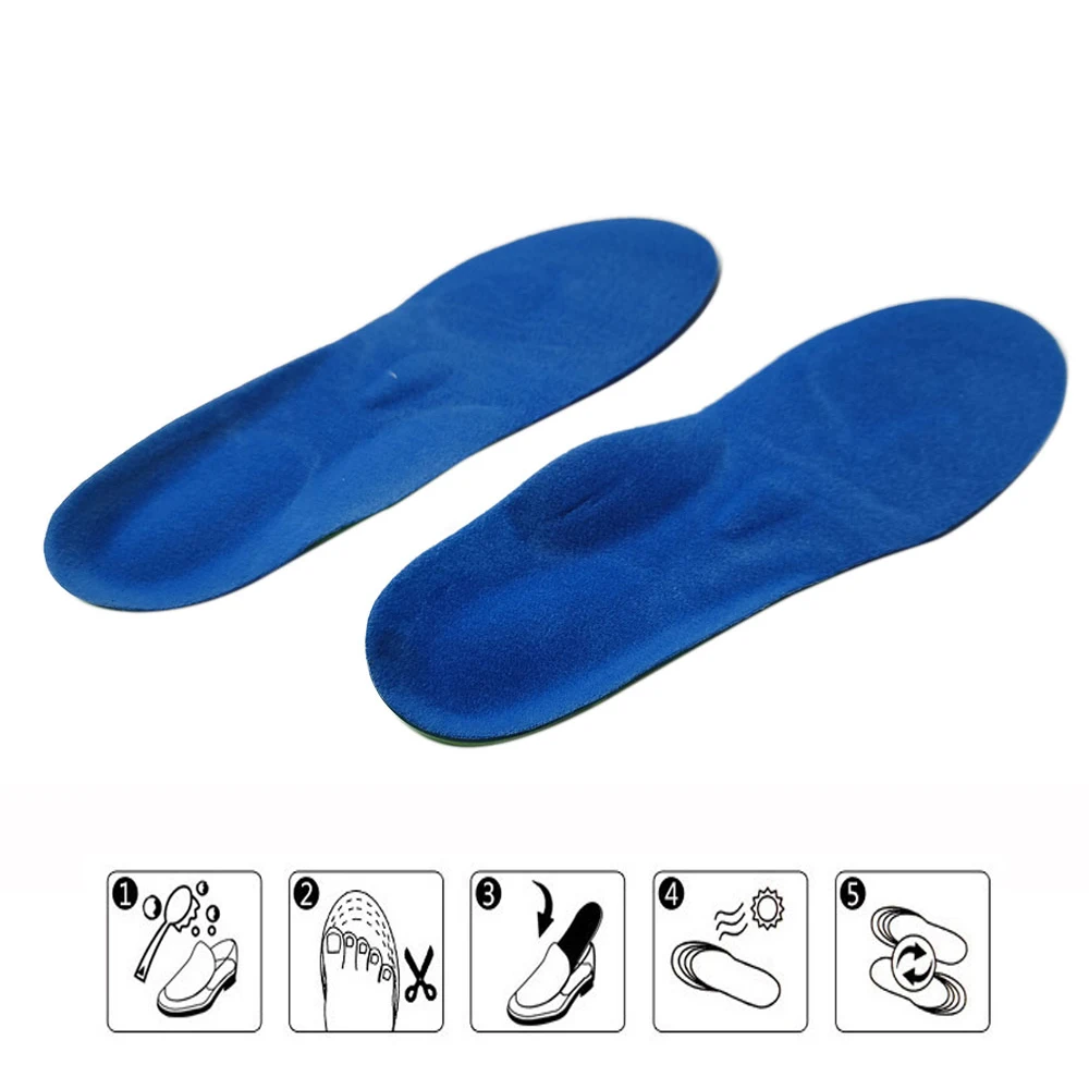 Silicone Gel Insole For Men And Women Basketball Shoe Good Bounce Performance Gel Insoles Tpe Gel Arch Support Comfortable
