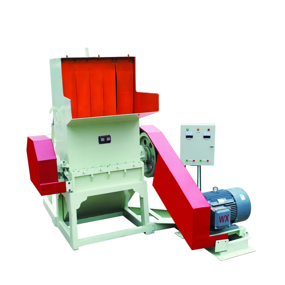 Plastic Crusher Manufacturer Domestic PVC Plastic Shredder 10HP Plastic Bottle Crusher For Recycling