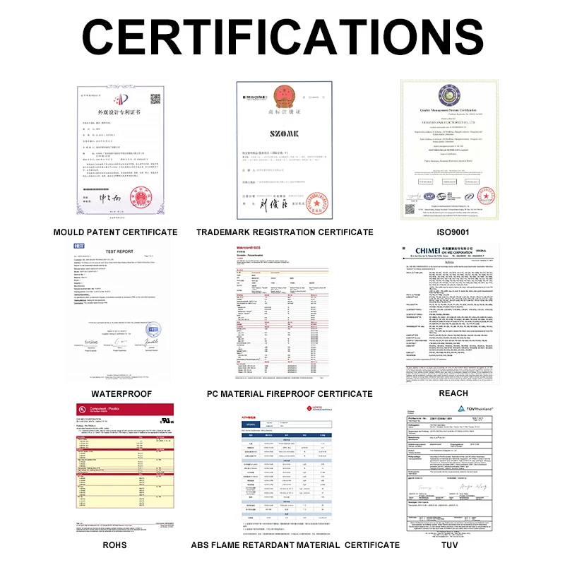 OEM ODM Custom DIY Electronic Housing Waterproof Box Instrument ABS PC Plastic Enclosure