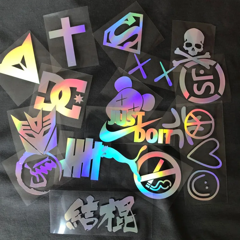 Custom Print Circle Transparent Rose Gold Sticker LOGO Label Adhesive PP Rose Gold Foil Stickers