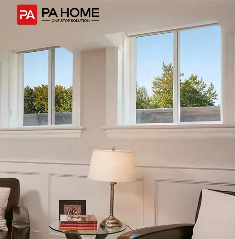 PA french energy efficient smart sash aluminum sliding glass window