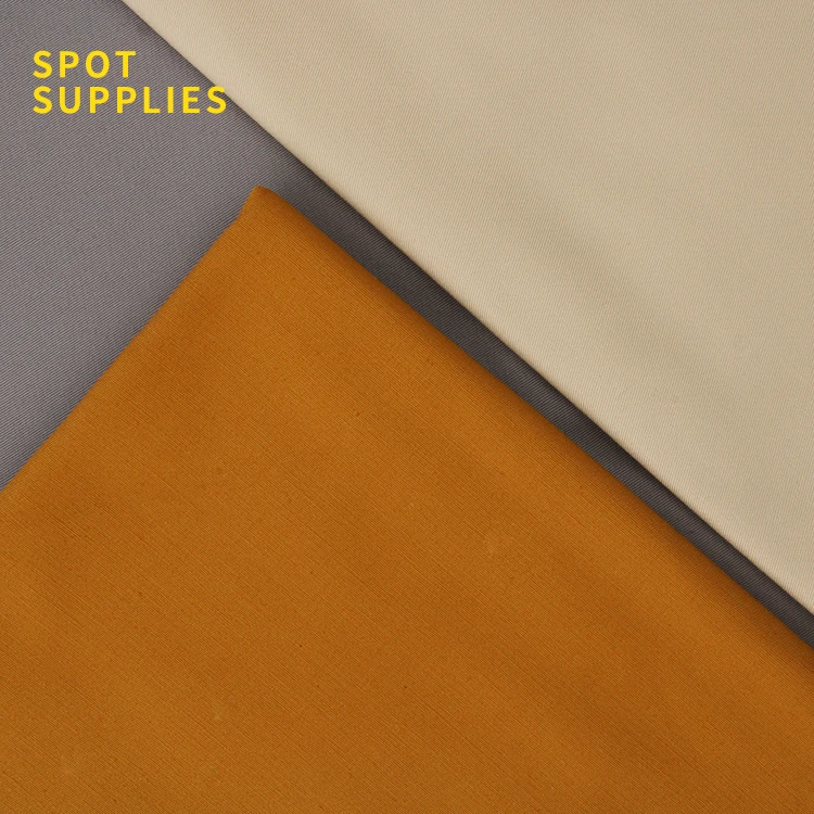 
230gsm 145cm Elastic Fabric Cotton 40 21 Twill Woven Cotton Twill Fabric For Apparel 