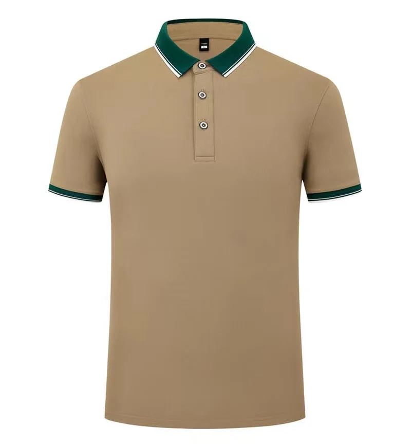 high quality plain Cotton spandex polyester casual Sublimation Embroidery Logo Men Golf Business Short Sleeve Solid Polo T Shirt