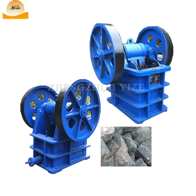 Diesel engine mini jaw crusher plant price Mobile small stone crusher machine