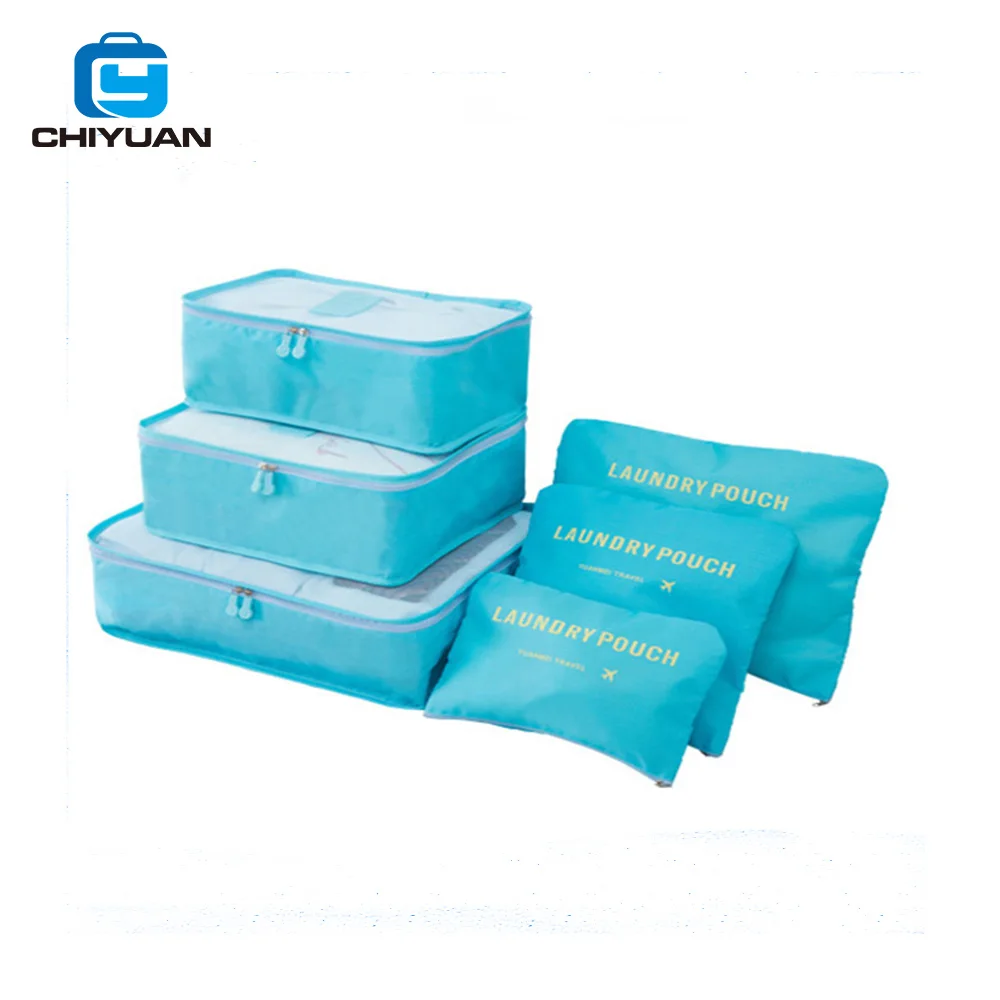 
Travel Shirts Shoes Accessories 7pcs A Set Luggage Packing Cubes Set 