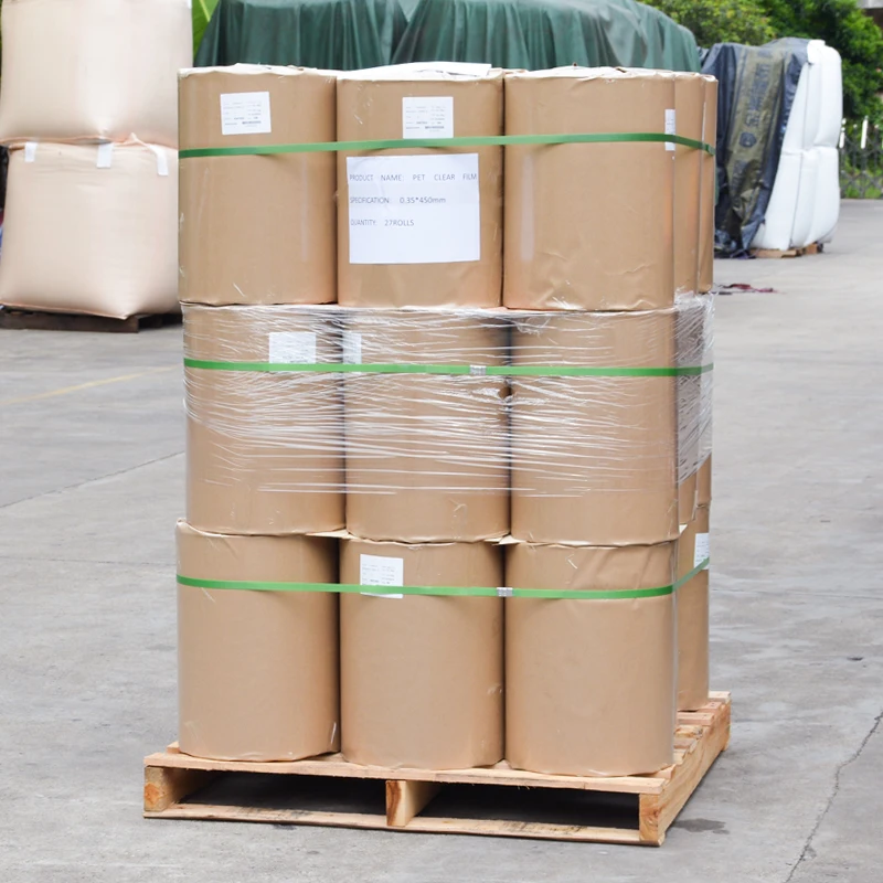 Eco-friendly OEM Size Plastic PVC Sheet Rolls Rigid Clear Transparent PVC Film For Thermoforming