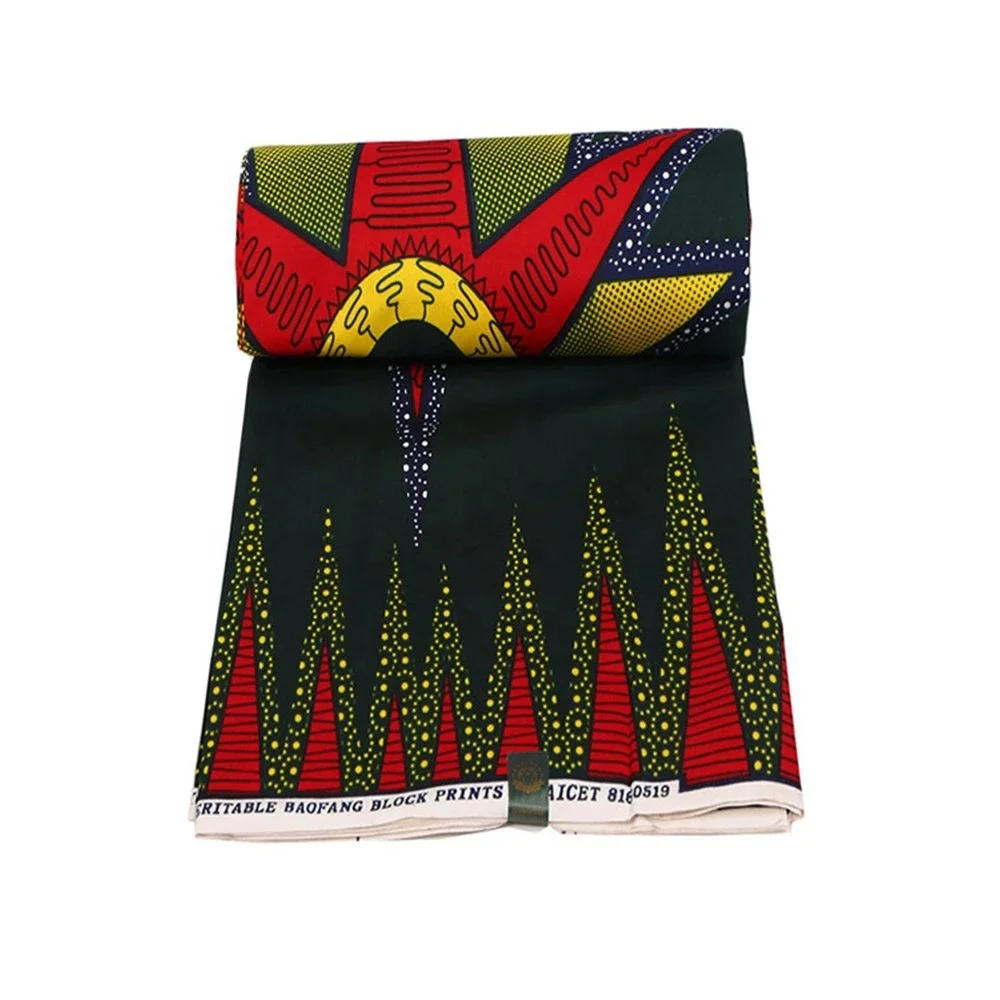 New Style Dutch Wax Print Wholesale Ankara Best Sale Organic 100% Waxed Canvas African Print Fabric