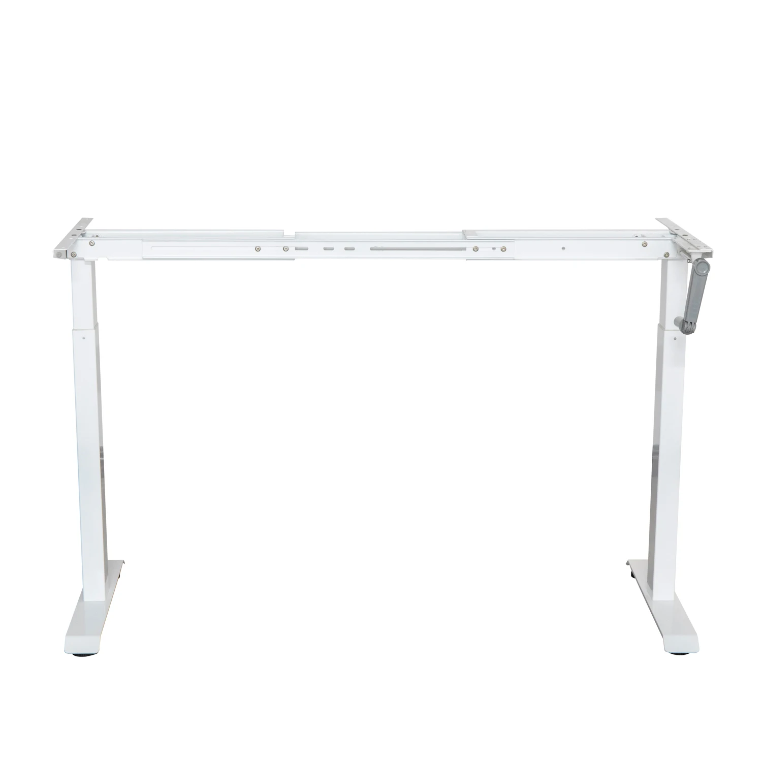 folding wholesale Extendable ergonomic adjustable height hand crank standing desk frame