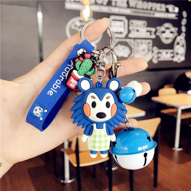 New style animal  promotional gift car key chains women key chain pendant bag ornaments key ring accessories keychains
