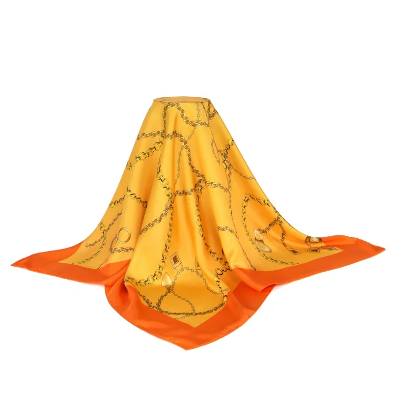 As Video Show Single Sided Printing Your Design Machine Hem 12 MM 100 Silk Scarf Silk Shawl