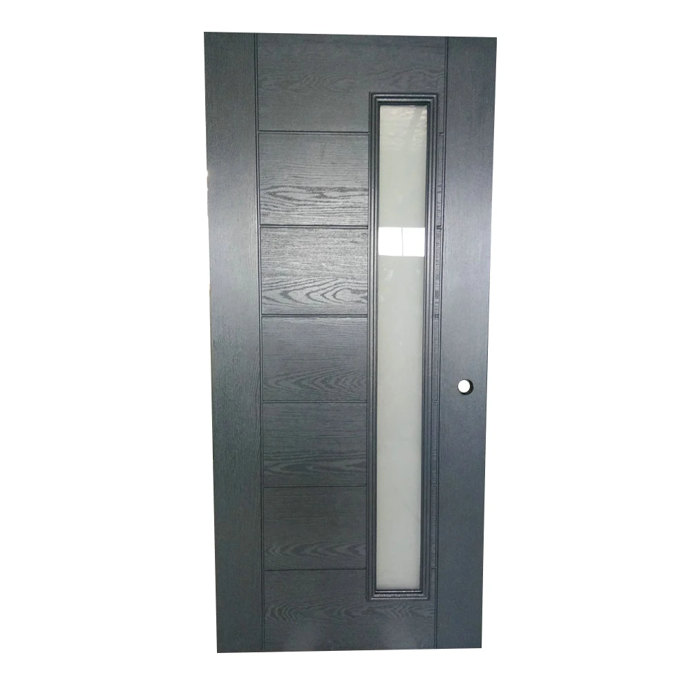Shanghai Dofiberone US UK standard stainable fiberglass front door