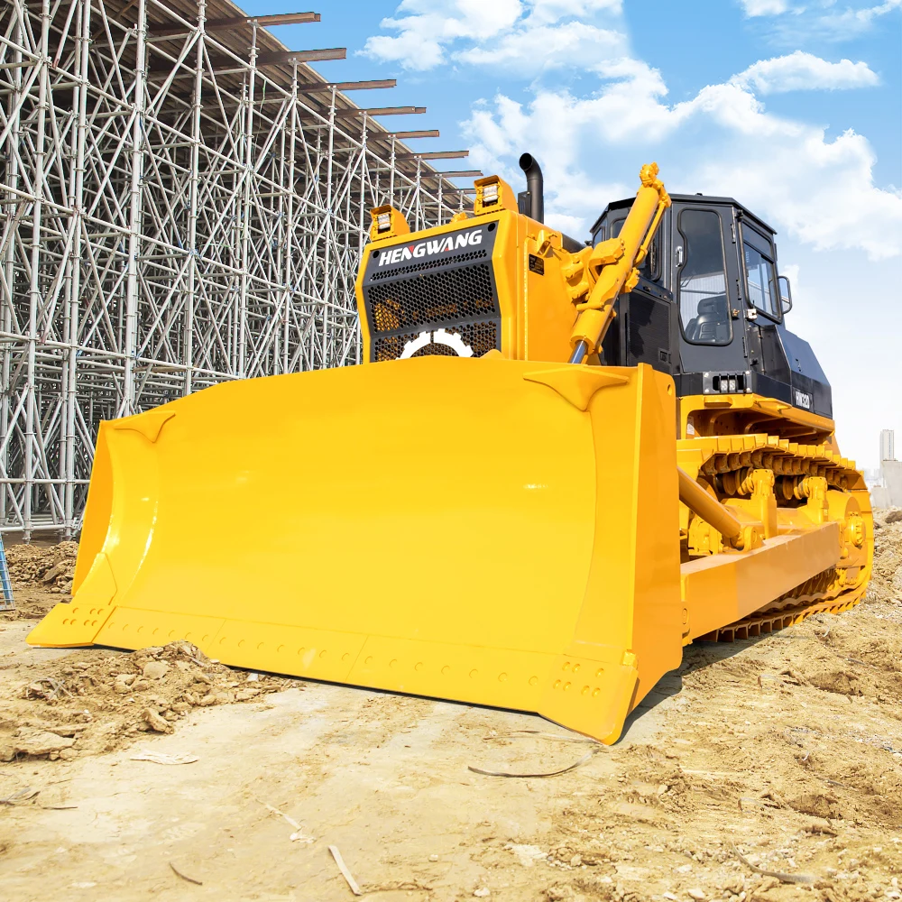 Chinese manufacture Hengwang brand wholesale small crawler bulldozer with winch new mini bulldozers Mining Bulldozer